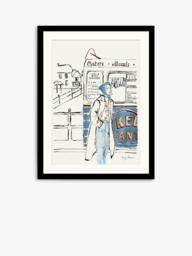 John Lewis Lucy Deaner 'Fashion by the Sea' Framed Print & Mount, 42 x 32cm - thumbnail 1