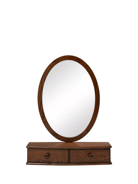 Cotswold Company Winchcombe Dressing Table Mirror, Dark Oak