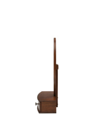 Cotswold Company Winchcombe Dressing Table Mirror, Dark Oak - thumbnail 4