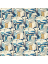 Clarke & Clarke Figura Made to Measure Curtains or Roman Blind, Denim/Linen - thumbnail 1