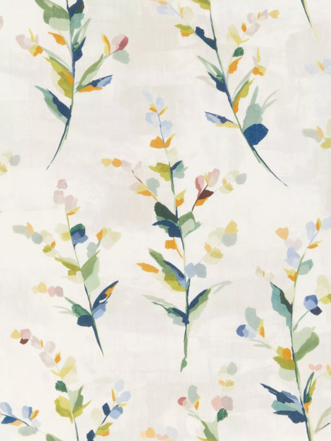 John Lewis Wildflower Sprigs Made to Measure Curtains or Roman Blind, Multi - image 1