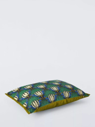 Morris & Co. Tulip and Bird Velvet Cushion - thumbnail 3