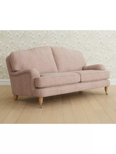 Laura Ashley Lynden Medium 2 Seater Sofa, Oak Leg - image 1