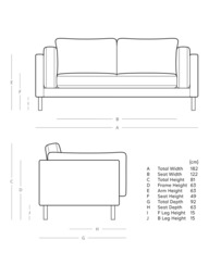 Swoon Denver Large 3 Seater Sofa - thumbnail 3