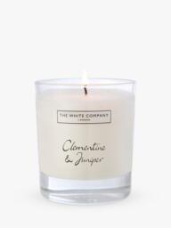 The White Company Clementine and Juniper Single Wick Candle, 210g - thumbnail 1