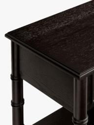 Pottery Barn Monroe Console Table, Warm Black - thumbnail 4