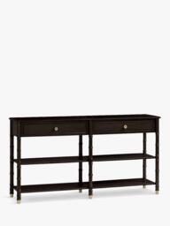 Pottery Barn Monroe Console Table, Warm Black - thumbnail 6