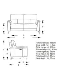 John Lewis Slant Small 2 Seater Power Recliner Sofa, Green Chenille - thumbnail 2