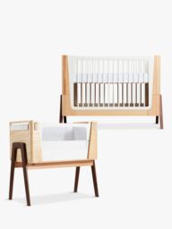 Gaia Baby Hera Cot Bed and Bedside Crib Set