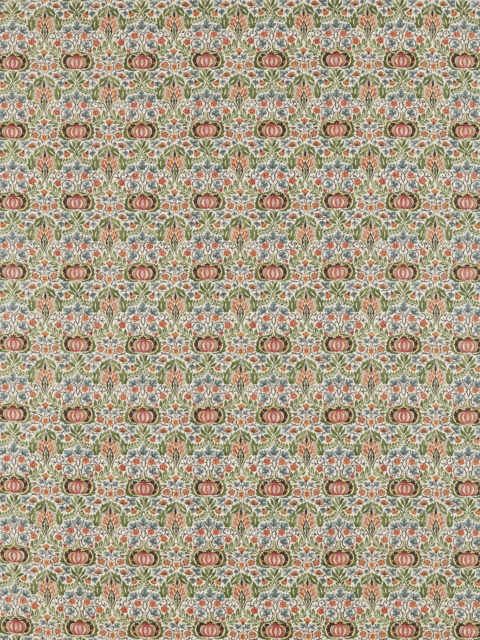 Morris & Co. Little Chintz Made to Measure Curtains or Roman Blind, Olive/Ochre - image 1