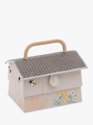 Milward Bee House Sewing Basket, Multi - thumbnail 1