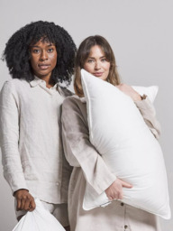 Bedfolk Feather & Down Pillow, Medium
