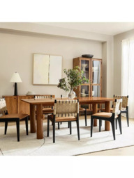 west elm Branton Extendable Dining Table, Cool Walnut - thumbnail 2