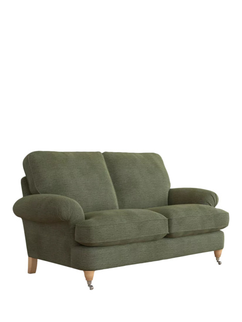Laura Ashley Beaumaris Small 2 Seater Sofa, Oak Leg - image 1