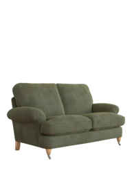 Laura Ashley Beaumaris Small 2 Seater Sofa, Oak Leg
