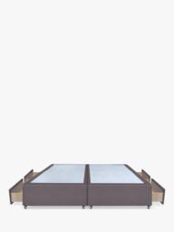 John Lewis Non-Sprung Upholstered 4 Drawer Divan Base, Super King Size - thumbnail 4