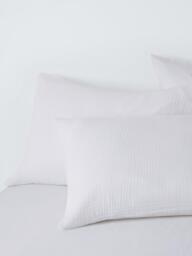 John Lewis 250 Thread Cotton Muslin Duvet Cover Set - thumbnail 2