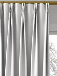 John Lewis Cotton Blend Made to Measure Curtains or Roman Blind, Marshmallow - thumbnail 4