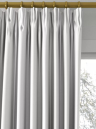 John Lewis Cotton Blend Made to Measure Curtains or Roman Blind, Marshmallow - thumbnail 2