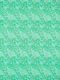 Morris & Co. Willow Boughs Made to Measure Curtains or Roman Blind, Sky/Leaf Green - thumbnail 1