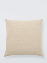 John Lewis Wool Blend Cushion, Oat - thumbnail 1