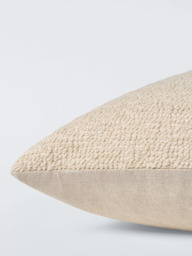 John Lewis Wool Blend Cushion, Oat - thumbnail 4