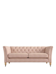 Laura Ashley Chatsworth Medium 2 Seater Sofa, Oak Leg - thumbnail 1