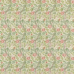 Morris & Co. Sweet Briar Made to Measure Curtains or Roman Blind, Boughs/Rose - thumbnail 1