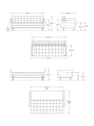 Swyft Model 10 Large 3 Seater Sofa Bed - thumbnail 2
