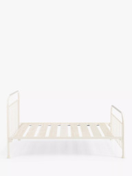 Wrought Iron And Brass Bed Co. Edward Slatted Bed Frame, Super King Size - thumbnail 2