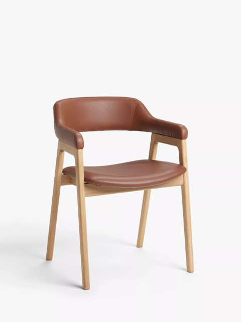 John Lewis Santino Dining Arm Chair, Bianco Oil Oak - image 1