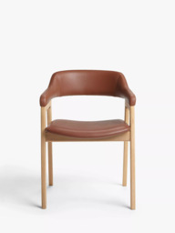 John Lewis Santino Dining Arm Chair, Bianco Oil Oak - thumbnail 3