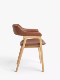 John Lewis Santino Dining Arm Chair, Bianco Oil Oak - thumbnail 6