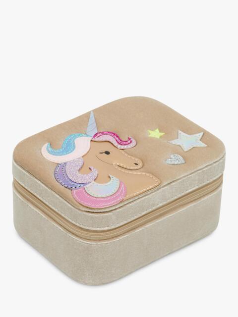 Mimi & Lula Kids' Unicorn Jewellery Box, Multi