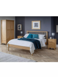 Julian Bowen Cotswold Bed Frame, King Size, Natural - thumbnail 2