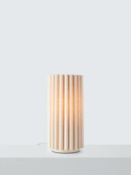 John Lewis Modern Scallop Table Lamp, Marshmallow - thumbnail 1