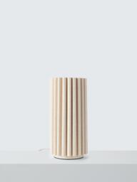 John Lewis Modern Scallop Table Lamp, Marshmallow - thumbnail 3