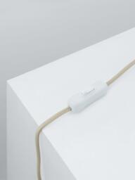 John Lewis Modern Scallop Table Lamp, Marshmallow - thumbnail 6
