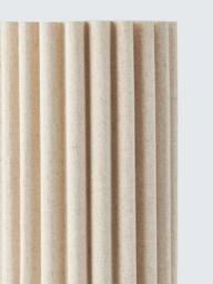 John Lewis Modern Scallop Table Lamp, Marshmallow - thumbnail 4