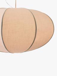 West Elm Rhea Round Pendant Ceiling Light, Tofu - thumbnail 6