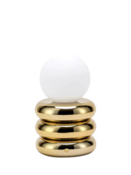 houseof Tube Cordless Portable Table Lamp, Brass - thumbnail 2