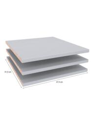 John Lewis Newlyn / Osaka Wardrobe Internal Shelves, Set of 3 - thumbnail 3