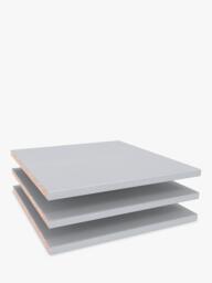 John Lewis Newlyn / Osaka Wardrobe Internal Shelves, Set of 3 - thumbnail 1