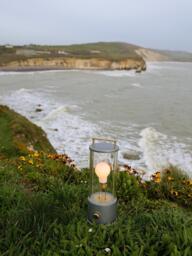 tala The Rugged Muse 2.0 Portable Rechargeable Outdoor Table Lamp, Raw Aluminium - thumbnail 4
