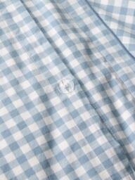 John Lewis Gingham Pure Cotton Weave Duvet Cover Set - thumbnail 4