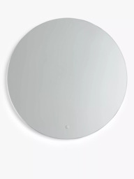 John Lewis Halo Illuminated Round Bathroom Mirror - thumbnail 1