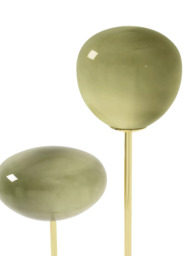 MADE Adrienne Glass Shades Floor Lamp, Green - thumbnail 2