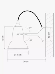 Anglepoise Original 1227 Wall Light - thumbnail 3