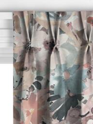 John Lewis Martha Floral Made to Measure Curtains or Roman Blind, Multi - thumbnail 5