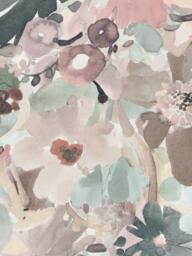John Lewis Martha Floral Made to Measure Curtains or Roman Blind, Multi - thumbnail 1